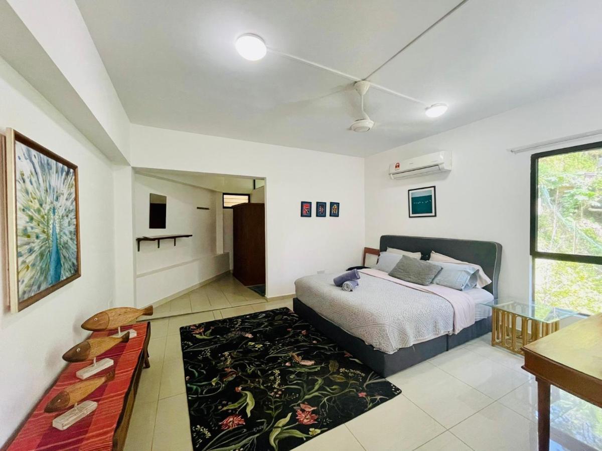 Kk Jungle Hideaway Lovely Apartment 5 Mins Walk To Town Kota Kinabalu Exteriör bild